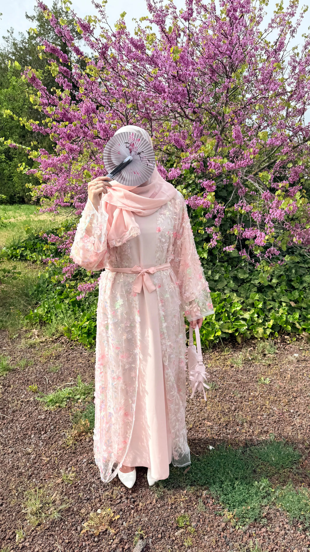 Abaya Laurier Rose Miyabia