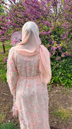 Abaya Laurier Rose Miyabia
